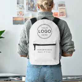 Logo für Unternehmen - Modern Swag Custom Bedruckter Rucksack