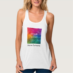 Logo für Unternehmen - Racerback-Slim-Funktion für Tank Top