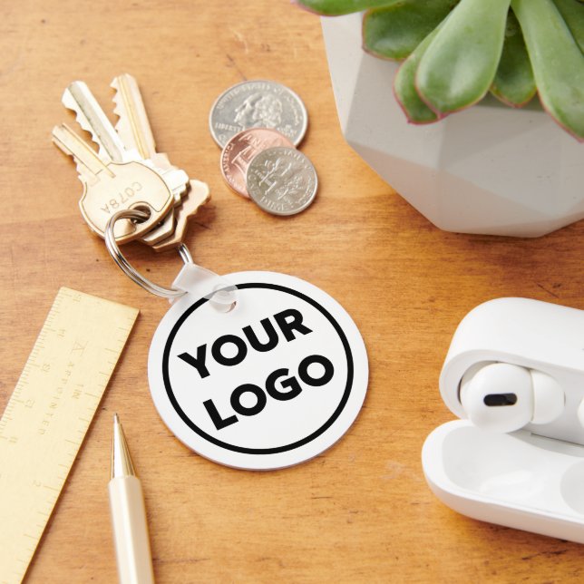 Logo für Unternehmen Schlüsselanhänger (Schreibtisch)