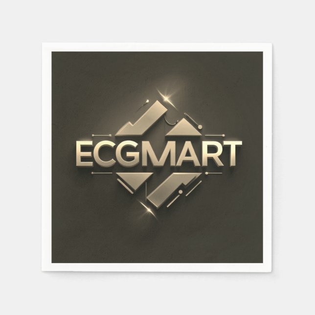 Logo für Unternehmen Serviette (Vorderseite)