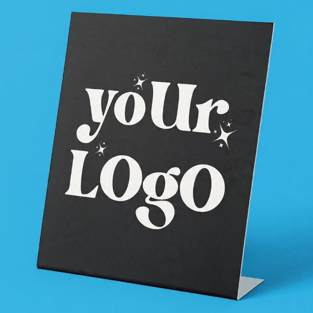 Logo für Unternehmen Sockelschild (Von Creator hochgeladen)