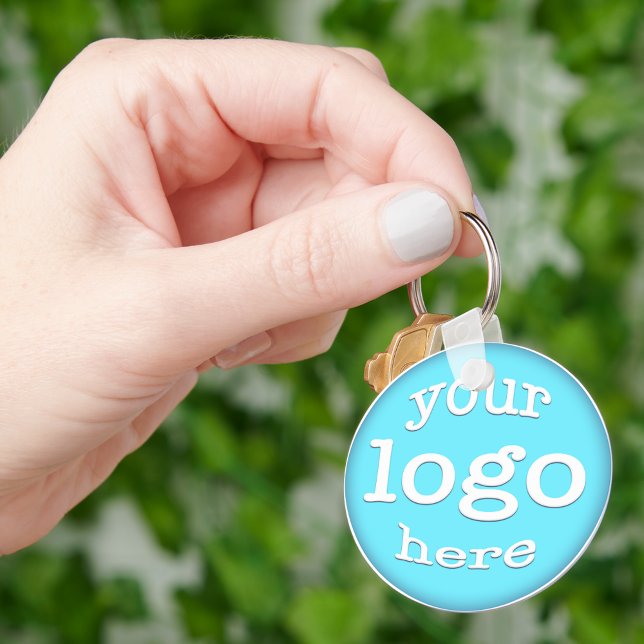 Logo für Veranstaltungen in einem Unternehmen erst Schlüsselanhänger (Create Custom Business Office Company Event Logo Keychain)