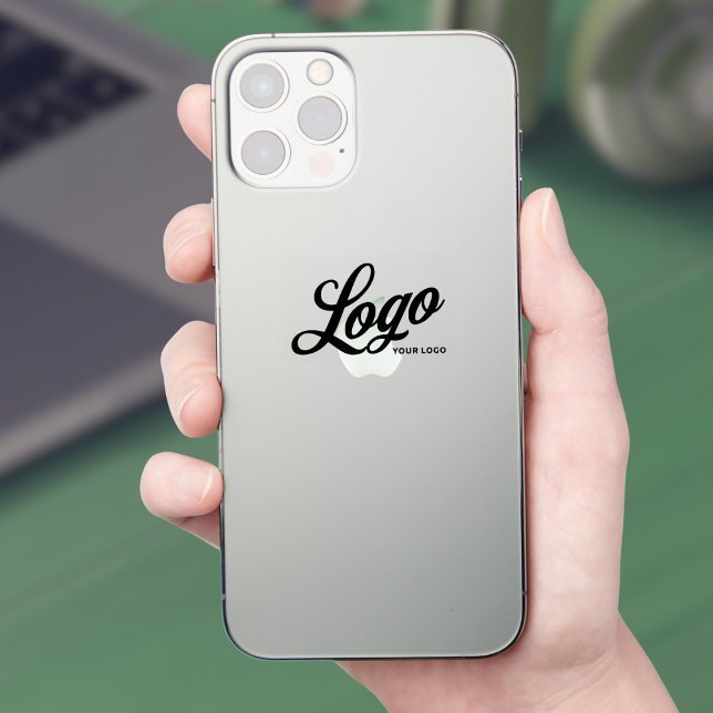 Logo für Vinyl Rechteck Unternehmen Business Phone Aufkleber (Von Creator hochgeladen)