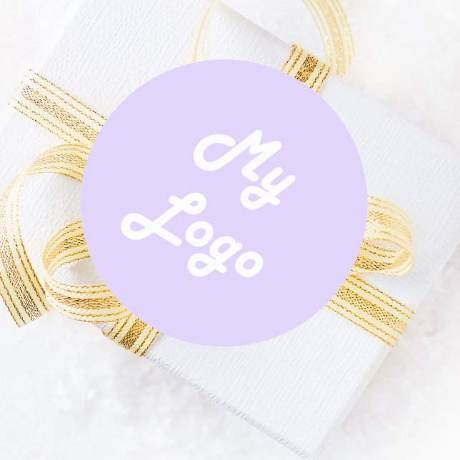 Logo für Violettlavenbilder Runder Aufkleber (Von Creator hochgeladen)