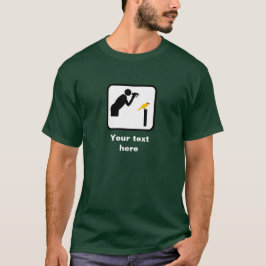 Logo für Vogelbeobachter/Vogelbeobachter (Dunkel)  T-Shirt