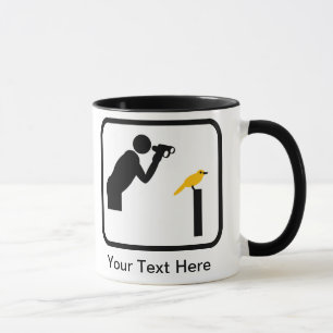 Logo für Vogelbeobachter/Vogelbeobachter Tasse