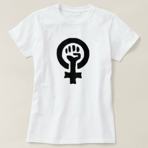 Logo für weibliche Symbole T-Shirt
