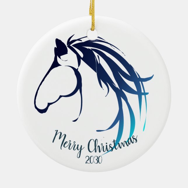 Logo für Weihnachts-Klassiker Keramik Ornament (Hinten)