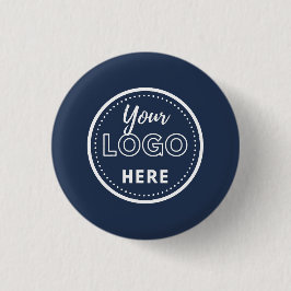 Logo für Werbeaktionen für Navy Blue Business Button