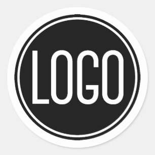 Logo für Werbeaktionen Runder Aufkleber