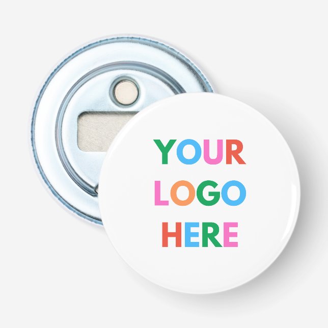 Logo für Werbefirmen mit einzigartigem Markenzeich Flaschenöffner (Vorderseite)