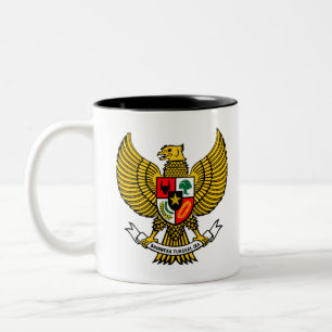 Logo Garuda Zweifarbige Tasse