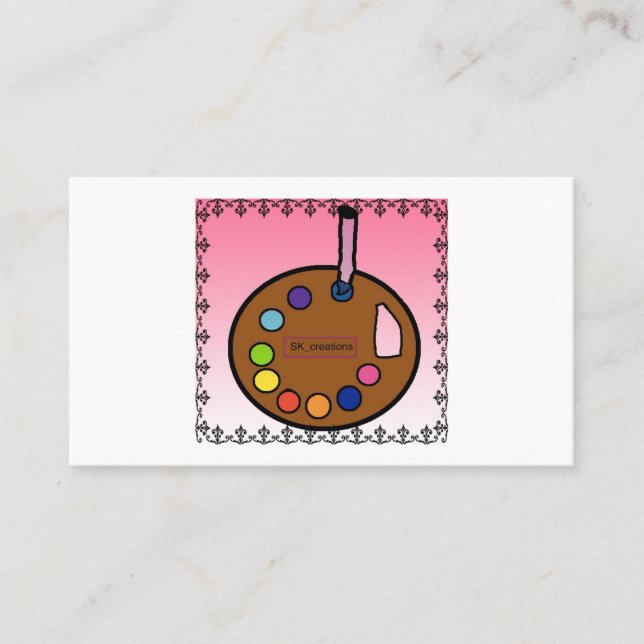 Logo-gedruckte Visitenkarten Visitenkarte (Vorderseite)