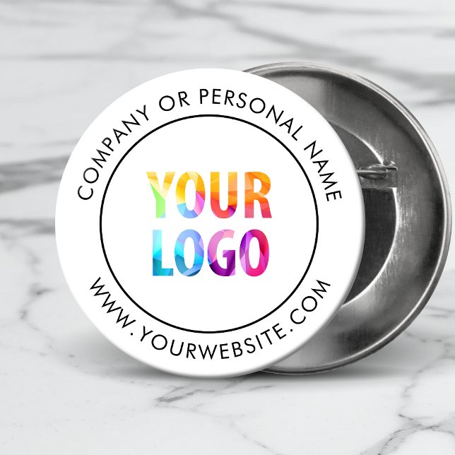 Logo-Geschäft für kundenspezifische Unternehmen Co Button (Von Creator hochgeladen)