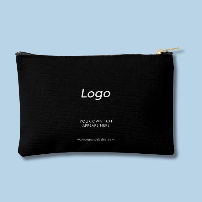 Logo-Geschäft Kosmetik-Werbung Zubehörtasche (Branded logo business merch accessory pouch/cosmetic bag)