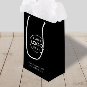 Logo-Geschäft   Unternehmen Minimalistisch Kleine Geschenktüte
