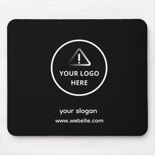 Logo | Geschäft Unternehmens Firma Markenzeichen S Mousepad (Vorne)