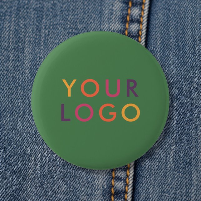 Logo-Geschäftsbranding-Vorlage Grün Button (Von Creator hochgeladen)