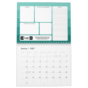 Logo-Geschenk - Ziel, Dinge zu tun Kalender