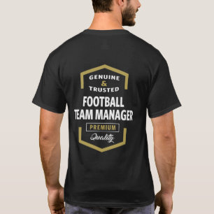 Logo-Geschenkideen für Football Team Manager T-Shirt