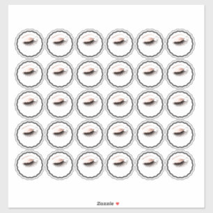 Logo-Gewohnheit mustert Aufkleber