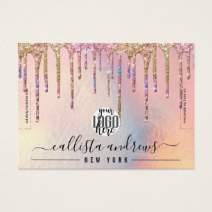 Logo-Glitzer-Tropfen-Logo-Darstellung