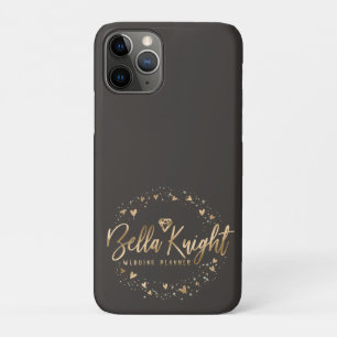 Logo "Goldenes Herz" und "Confetti" Case-Mate iPhone Hülle