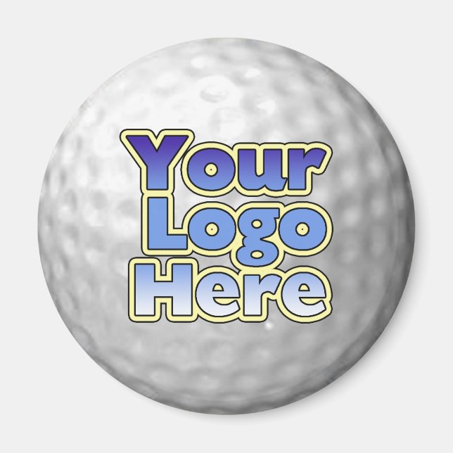 Logo Golf Ball Magnet (Vorne)
