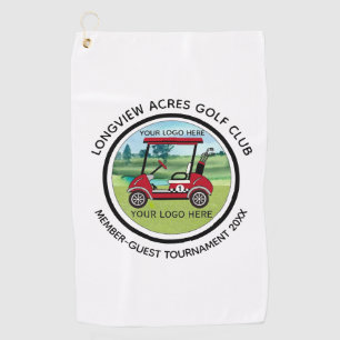 Logo Golf Club Liga Swag Turnier Golfhandtuch