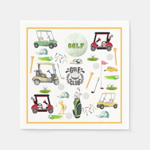 Logo Golf Club Turnier Serviette