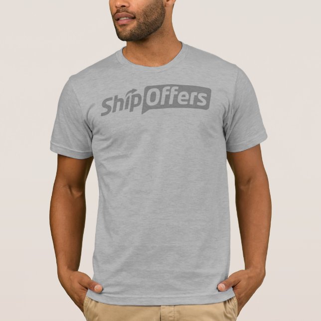 Logo-Grau T-Shirt (Vorderseite)