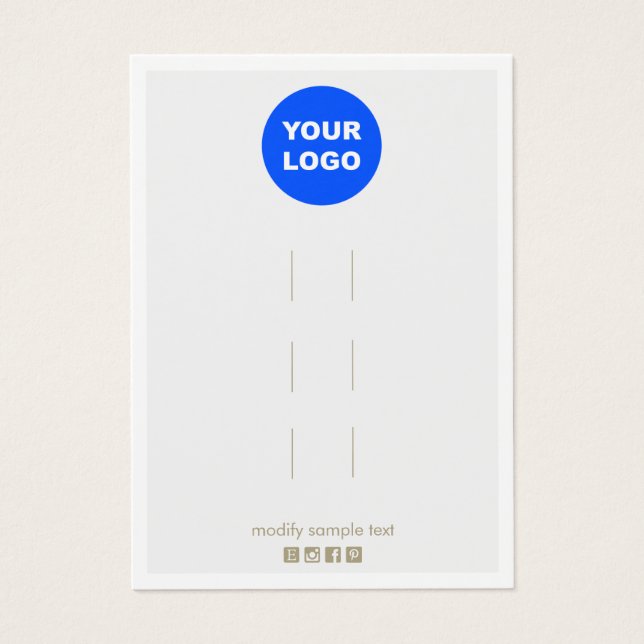 Logo-Graue mehrhaarige Accessoires hinzufügen (Vorderseite)