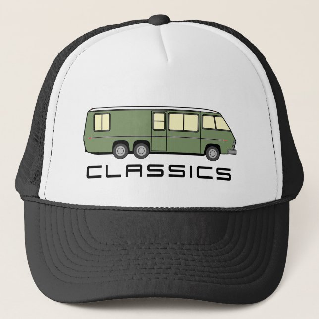 Logo "Green Coach Classic" Truckerkappe (Vorderseite)