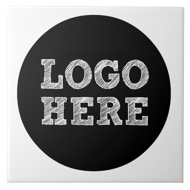 Logo hier fliese (Vorderseite)