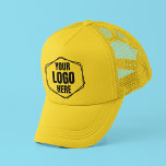 Logo hinzufügen | Branding für Unternehmen und Ges Truckerkappe<br><div class="desc">Fügen Sie Ihr Logo zu dieser Firmenmarke und dem Firmengeschenkhut hinzu,  der für Mitarbeiter- und Mitarbeiteruniformen,  Kundenbewertungen und Firmengeschenke geeignet ist.</div>