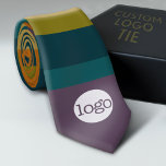 Logo hinzufügen - Business Modern - Herbstfarben Krawatte<br><div class="desc">Diese Logohalsbänder sind einfach in der Gestaltung und eignen sich ideal für eine Bürokongress-Bekleidung oder ein Präsentationsgeschenk. Ein einfaches,  schnelles Design für jede Firma. Laden Sie Ihr Logo hoch. Wenn Ihr Logo nicht passt,  klicken Sie auf die Schaltfläche "ANKOMIZE". Im Designbereich können Sie das Logo und den Typ anpassen.</div>
