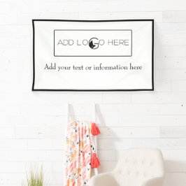 Logo hinzufügen Hier Banner für die Werbeaktion kl