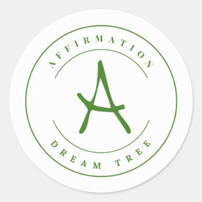 Logo hinzufügen runder aufkleber (Vorderseite)