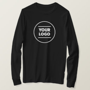 Logo hinzufügen (Schwarz und Weiß) T-Shirt