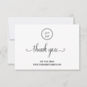 Logo hinzufügen Script Vielen Dank für Ihre Best Dankeskarte