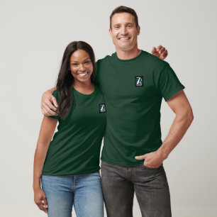 Logo hinzufügen - ZR21Designs für Tiefenwaldfarbe T-Shirt