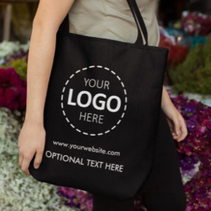 Logo Hochladen Marketing Black Tot Bag