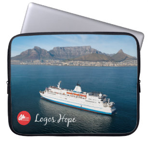 Logo-Hoffnung in der Cape Town-Laptop-Hülse Laptopschutzhülle