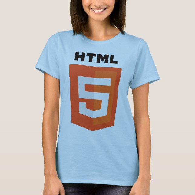 Logo HTML 5 T-Shirt (Vorderseite)