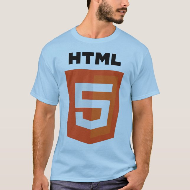 Logo HTML 5 T-Shirt (Vorderseite)