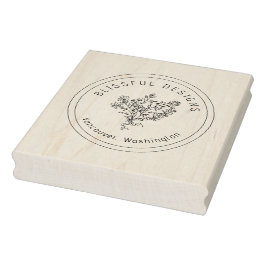Logo-Hübsches Design Gummistempel