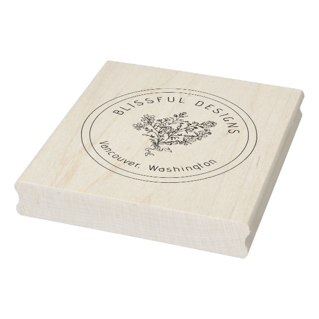 Logo-Hübsches Design Gummistempel (Stempel)