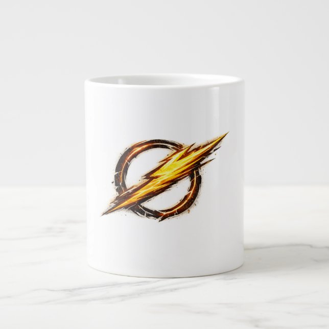 Logo inspiriert von Flash Jumbo-Tasse (Vorderseite)