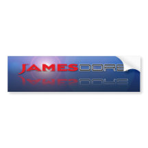 Logo James Dore blaues lense Aufflackern