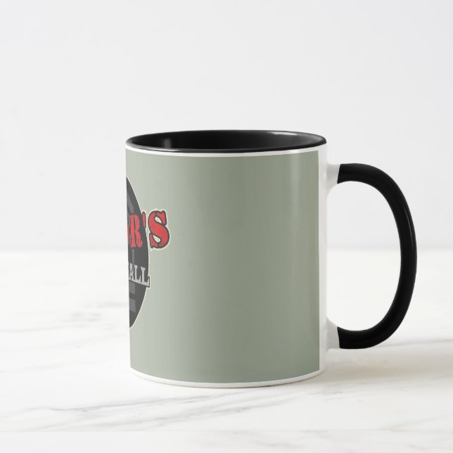 Logo-Kaffeetasse Majors-Offiziersmesse Tasse (Rechts)